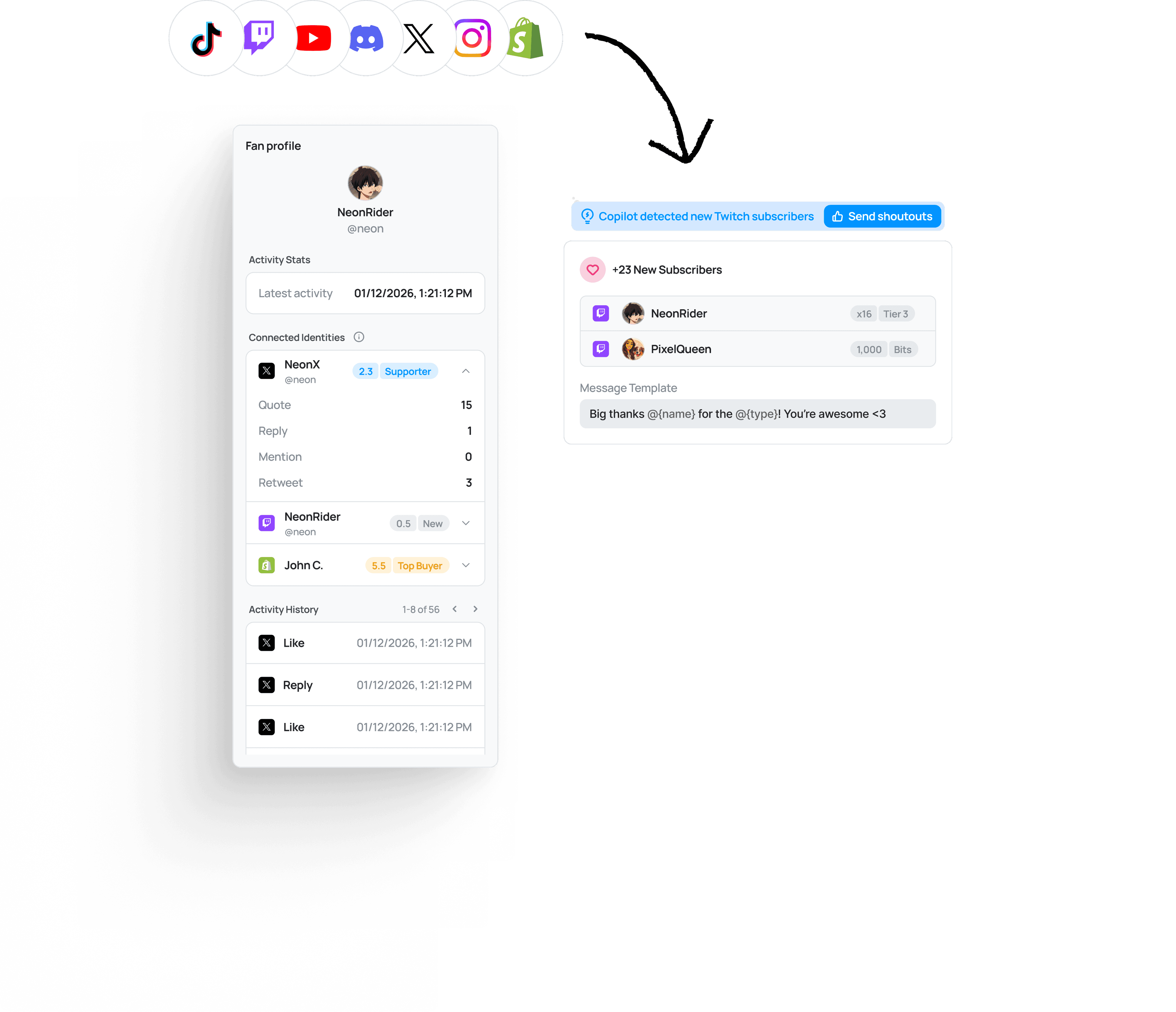 FanBase USP overview